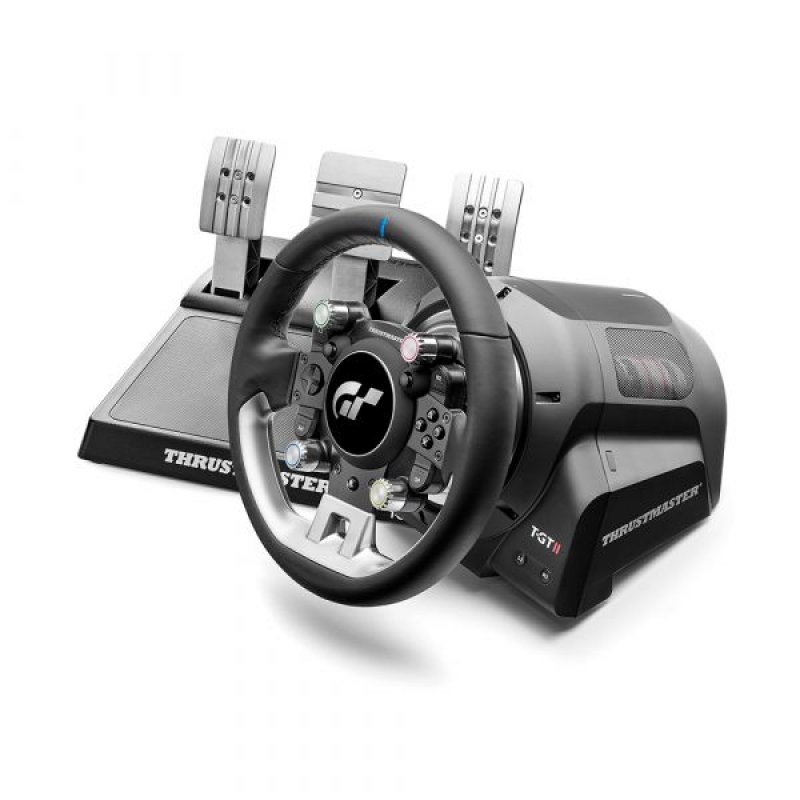 Guillemot T-GT II Black Steering wheel Pedals PC, PlayStation 4, PlayStation 5