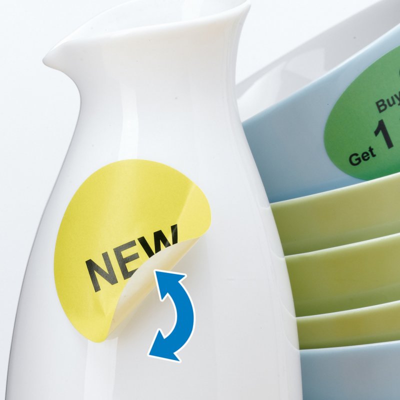 HERMA Removable labels A4 Ø 60 mm round white Movables/removable paper matt 300 pcs.