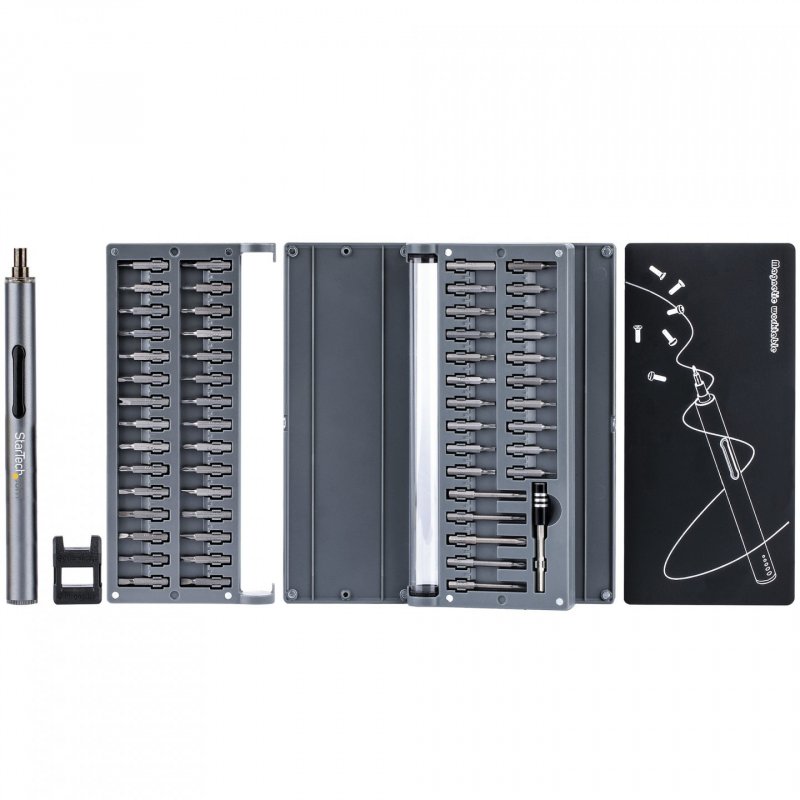 55-BIT MINI ELECTRIC PRECISION SCREWDRIVER PORTABLE POWERED