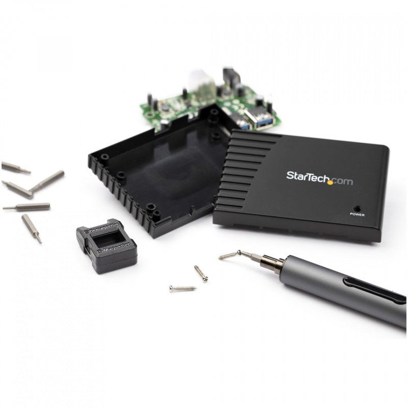 StarTech.com Tournevis de Précision Électrique - 20 Embouts - Mini Tournevis Magnétique sans Fil - Réparation Élect