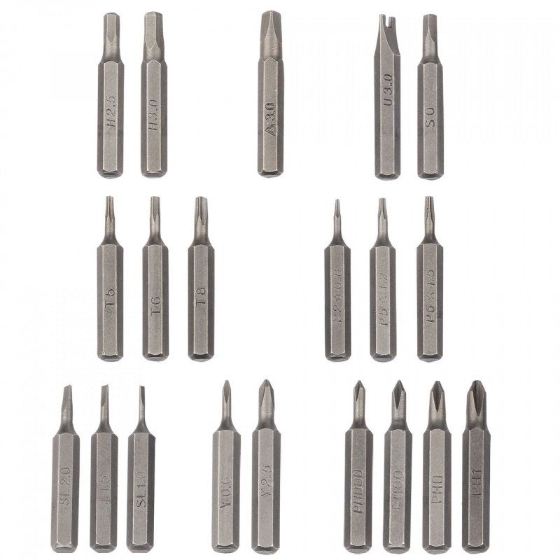 StarTech.com 20-Bit Electric Precision Screwdriver Set - Portable/Mini Battery Powered Bit Driver Kit for Electronic, La