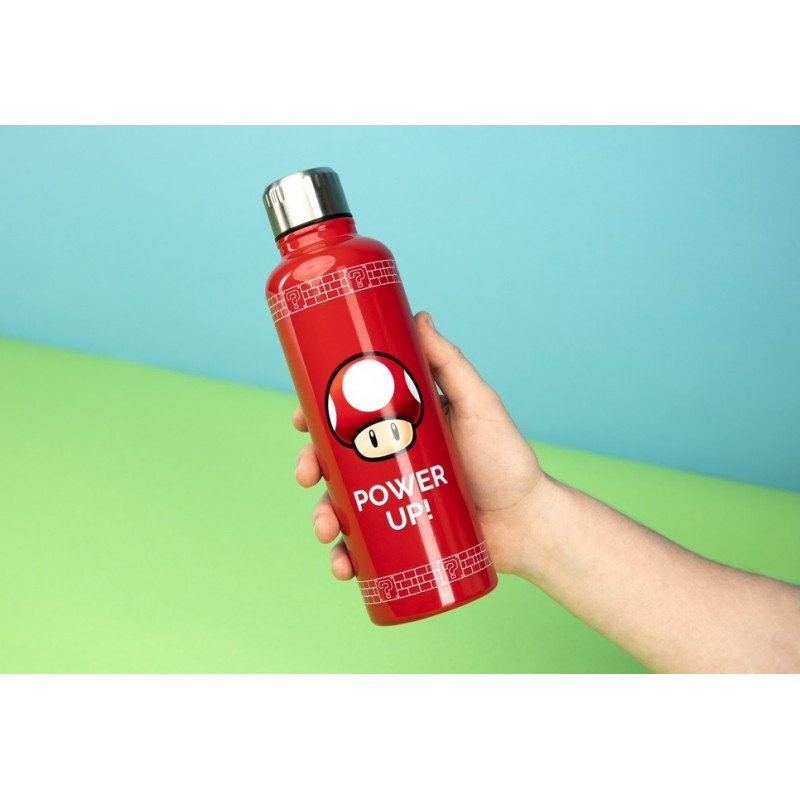 SUPER MARIO - Power Up - Gourde en métal 500ml