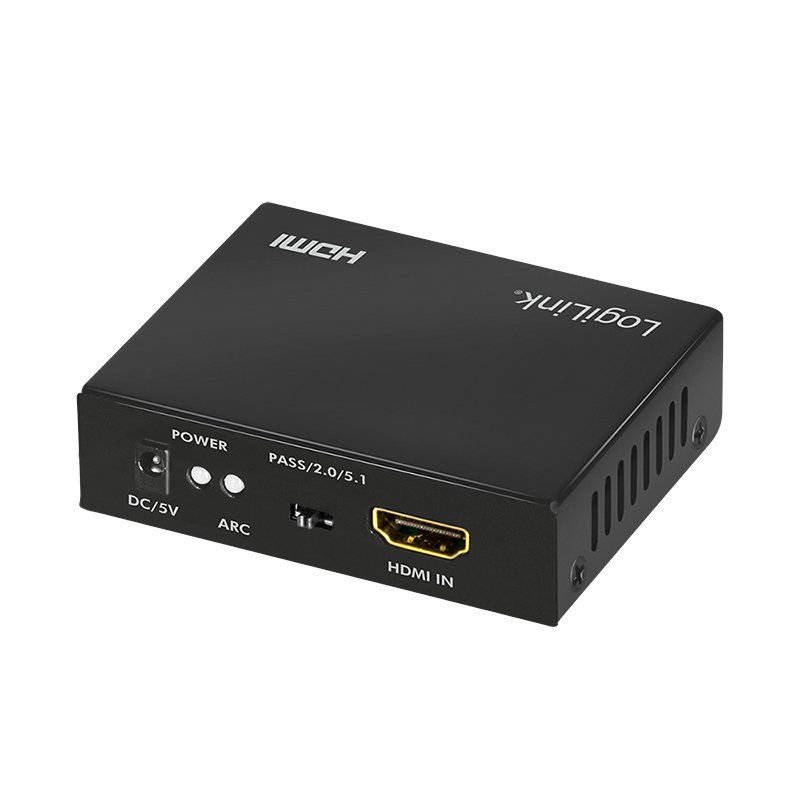 LogiLink HD0055 audio converter Black