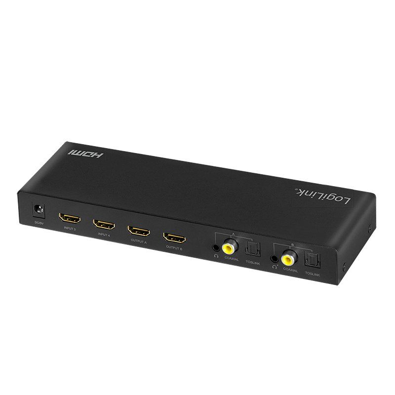 Adap Logilink HDMI matrix switch 4x2-Port
