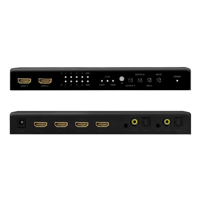 Adap Logilink HDMI matrix switch 4x2-Port