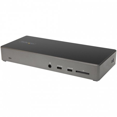StarTech.com Dock USB-C - Station d'accueil USB Type C Triple Écrans 4K - Alimentation 100W - DP 1.4 Alt Mode & DSC, 2x