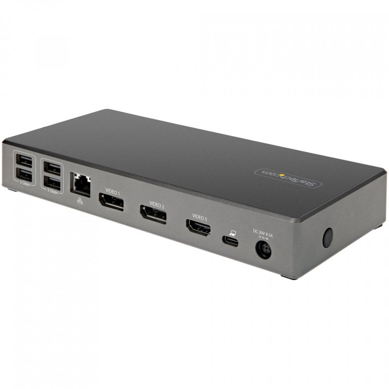USB C DOCK - TRIPLE 4K MONITOR 2XDP/HDMI 100W PD/USB (10GBPS)