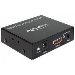 DeLOCK 62692 AV extender AV receiver Black