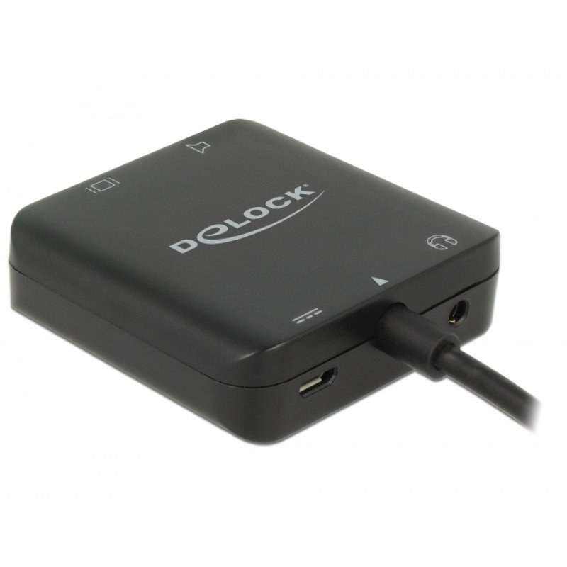 DeLOCK 63276 câble vidéo et adaptateur HDMI Type A (Standard) Noir
