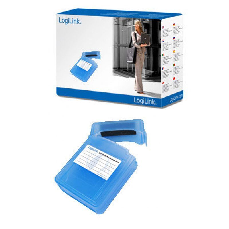 LogiLink UA0132 storage drive case Blue