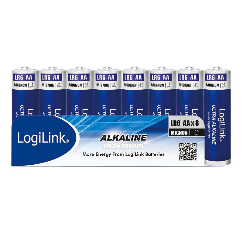 LogiLink LR6F8 household battery Single-use battery AA Alkaline