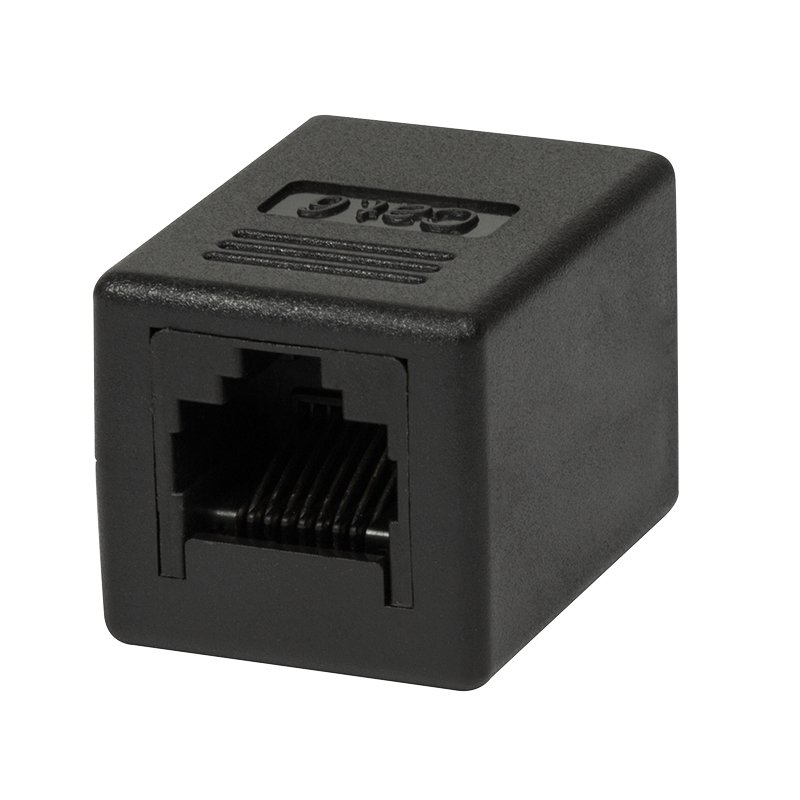 LogiLink NP0034A changeur de genre de câble RJ-45 Noir