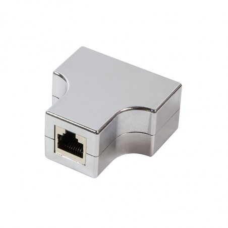 LogiLink MP0037 cable gender changer RJ-45 2 x RJ-45 Silver