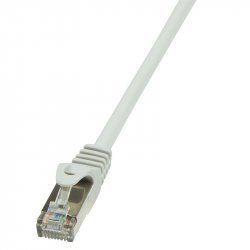 LogiLink 0.5m Cat.6 F/UTP câble de réseau Gris 0,5 m Cat6 F/UTP (FTP)