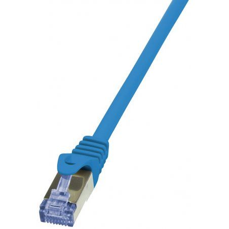 Cable Logilink Patch Cat6A S/FTP - PUR 3m blue