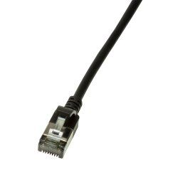 LogiLink CQ9053S câble de réseau Noir 2 m Cat6a U/FTP (STP)