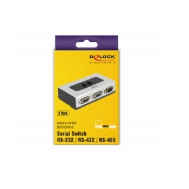 DeLOCK 87729 serial switch box Wired