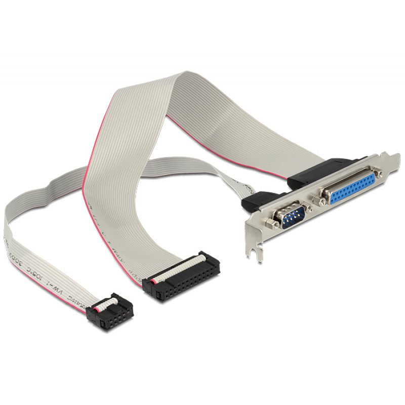 Delock compatible serielle / parallele Konsole - 30 cm