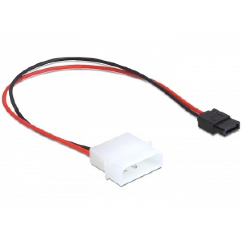 Delock compatible Netzteil - Slimline SATA Leistung bis 4-Pin interner Netzstecker (5 V) - 25 cm