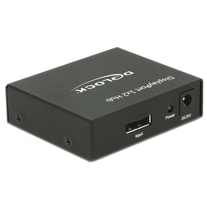 DeLOCK 87691 répartiteur vidéo DisplayPort 2x DisplayPort