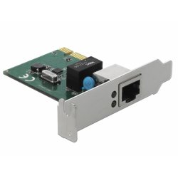 Delock compatible PCI Express Card  1 x Gigabit LAN - Netzwerkadapter - PCIe 1.1 - Gigabit Ethernet