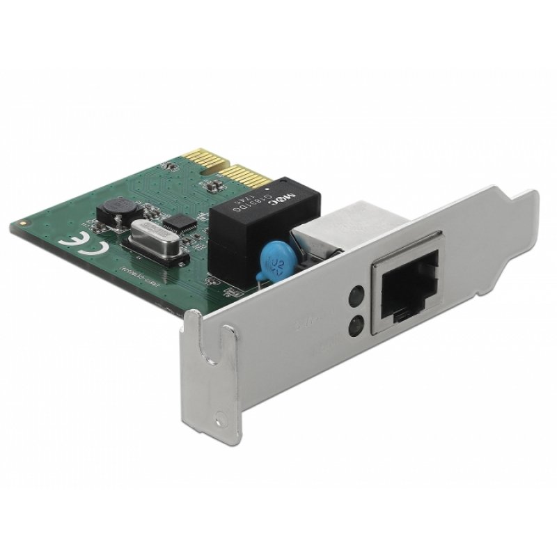 Delock compatible PCI Express Card  1 x Gigabit LAN - Netzwerkadapter - PCIe 1.1 - Gigabit Ethernet