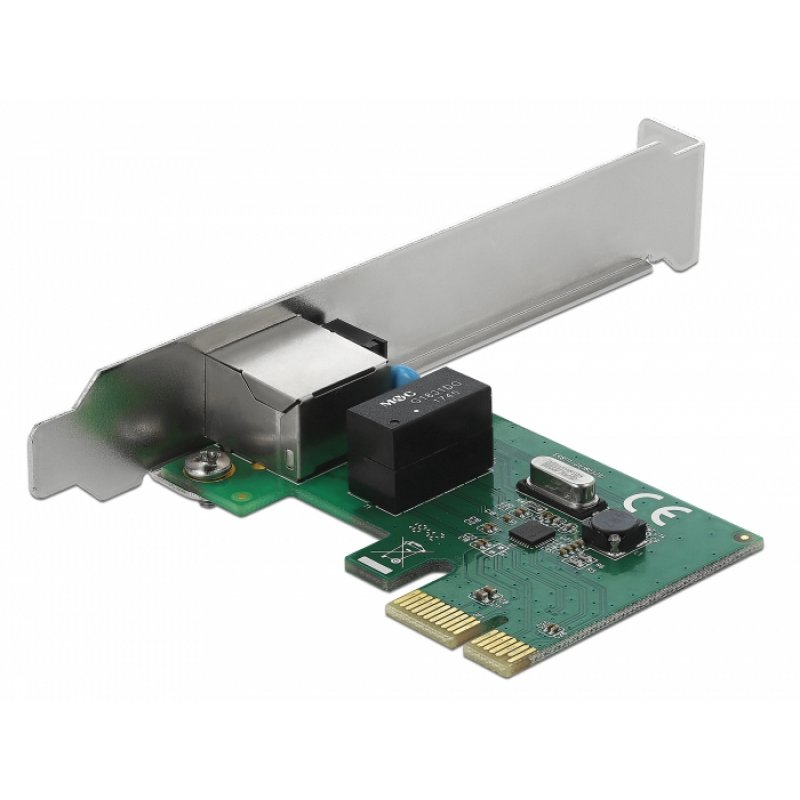 Delock compatible PCI Express Card  1 x Gigabit LAN - Netzwerkadapter - PCIe 1.1 - Gigabit Ethernet
