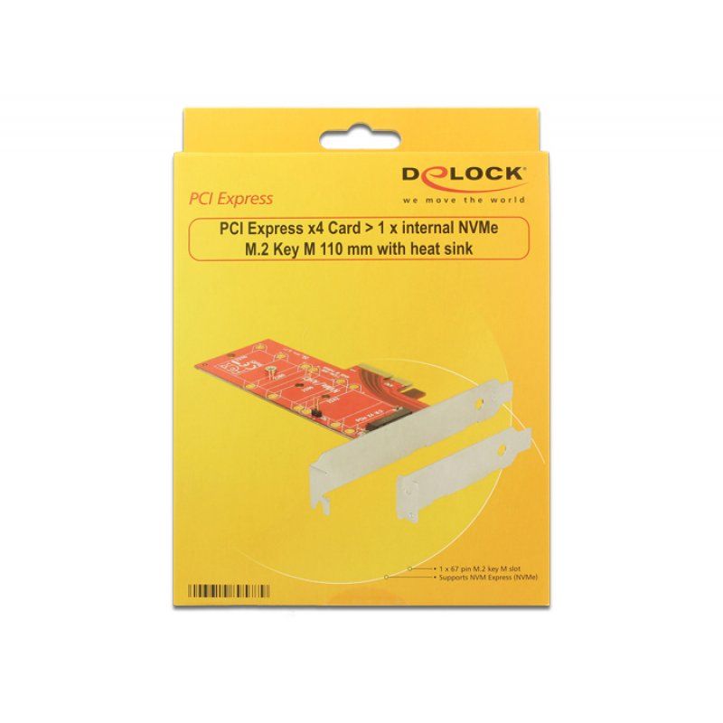 DeLOCK 89577 carte et adaptateur d'interfaces Interne M.2