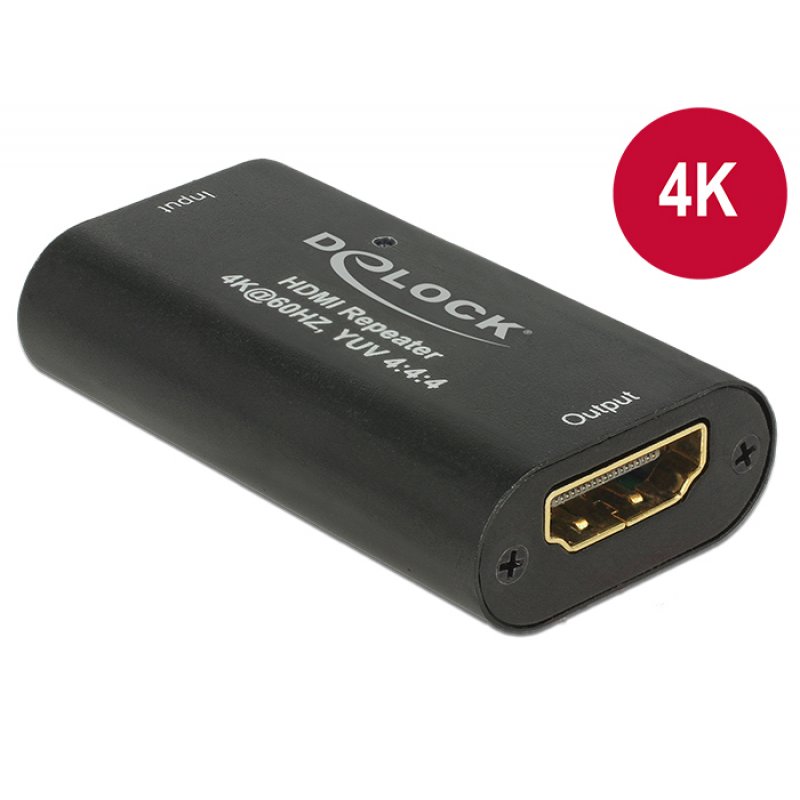 DeLOCK 11462 changeur de genre de câble HDMI Noir