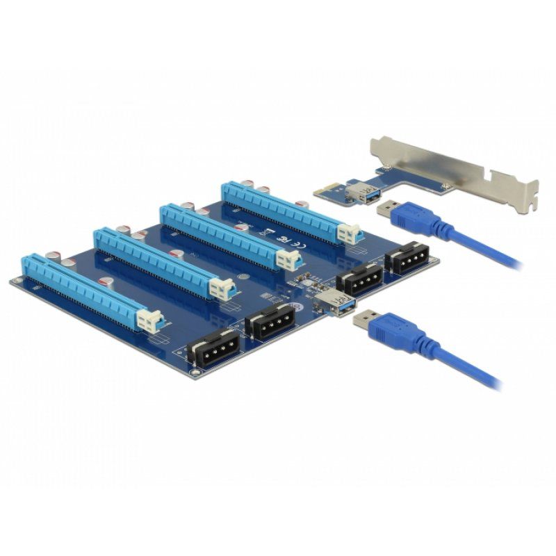 DeLOCK 41427 interface cards/adapter Internal PCIe, USB 3.2 Gen 1 (3.1 Gen 1)