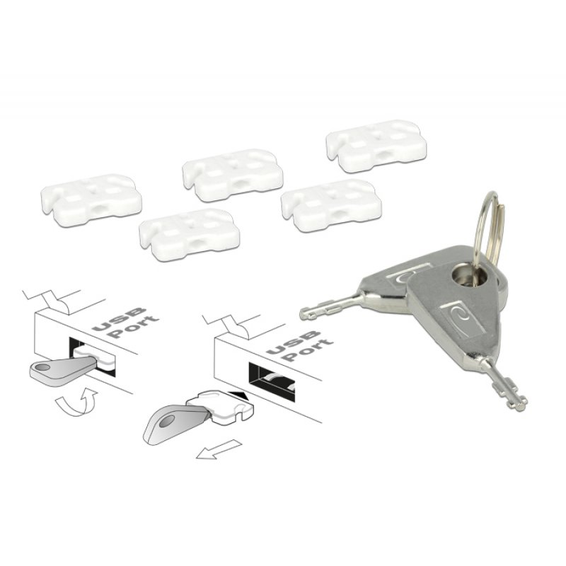 DeLOCK 20648 security device components