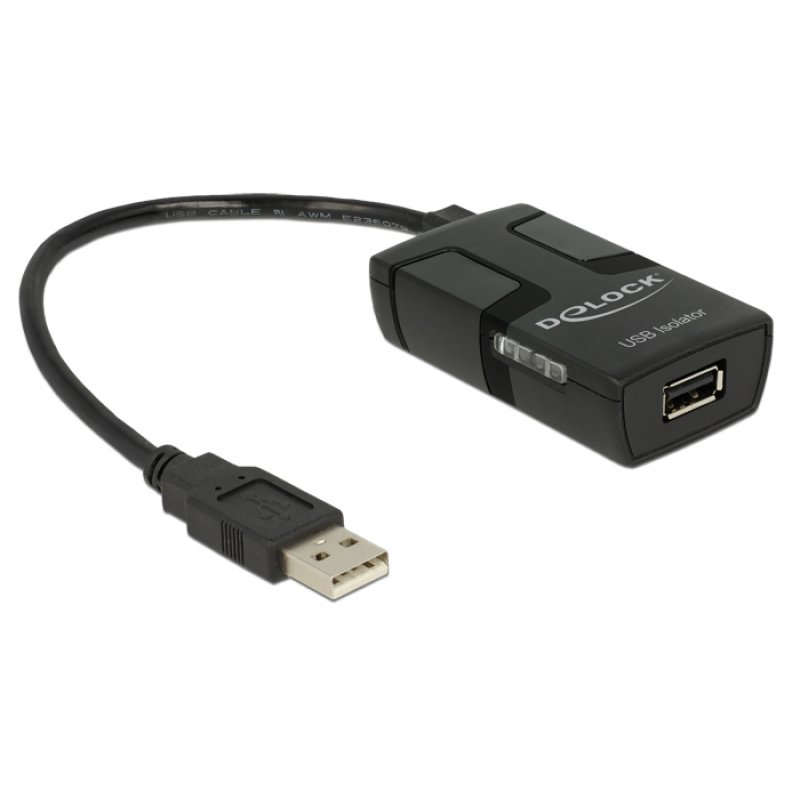 DeLOCK 62588 USB cable 0.15 m USB A Black