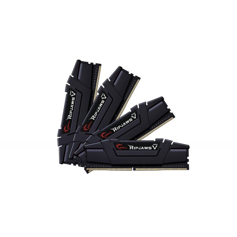 G.Skill Ripjaws V F4-2666C19Q-128GVK module de mémoire 128 Go 4 x 32 Go DDR4 2666 MHz