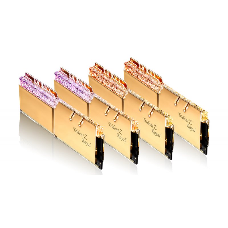 G.Skill Trident Z Royal F4-3600C14Q2-64GTRGB module de mémoire 64 Go 8 x 8 Go DDR4 3600 MHz