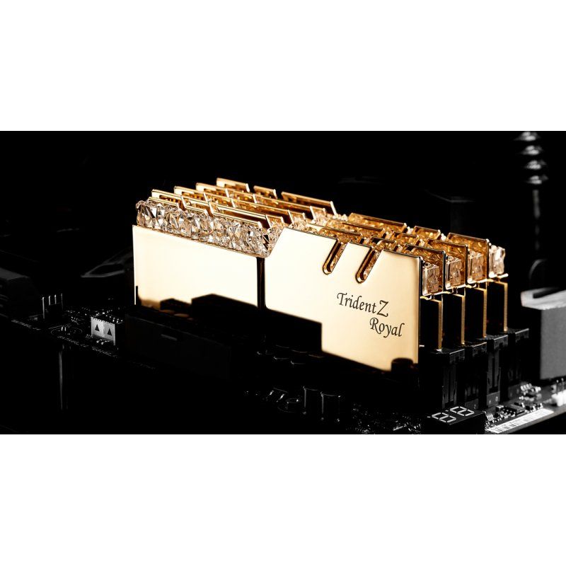 G.Skill Trident Z Royal F4-3600C16Q-128GTRG module de mémoire 128 Go 4 x 32 Go DDR4 3600 MHz