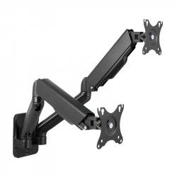 Dis Logilink Dual Monitor Wall mount - Aluminum