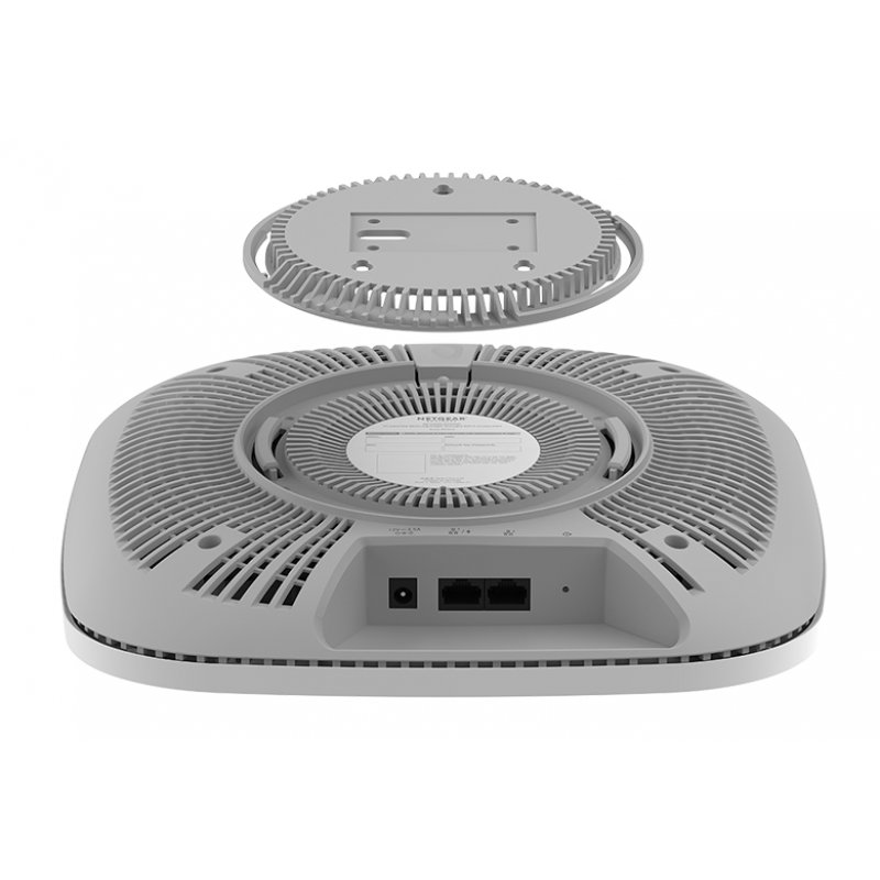 NETGEAR Insight Cloud Managed WiFi 6 AX6000 Tri-band Multi-Gig Access Point (WAX630) 6000 Mbit/s White Power over Ethern