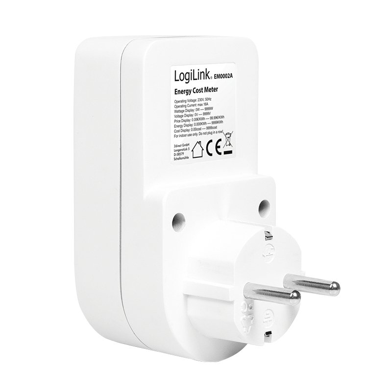 LogiLink EM0002A compteur Secteur