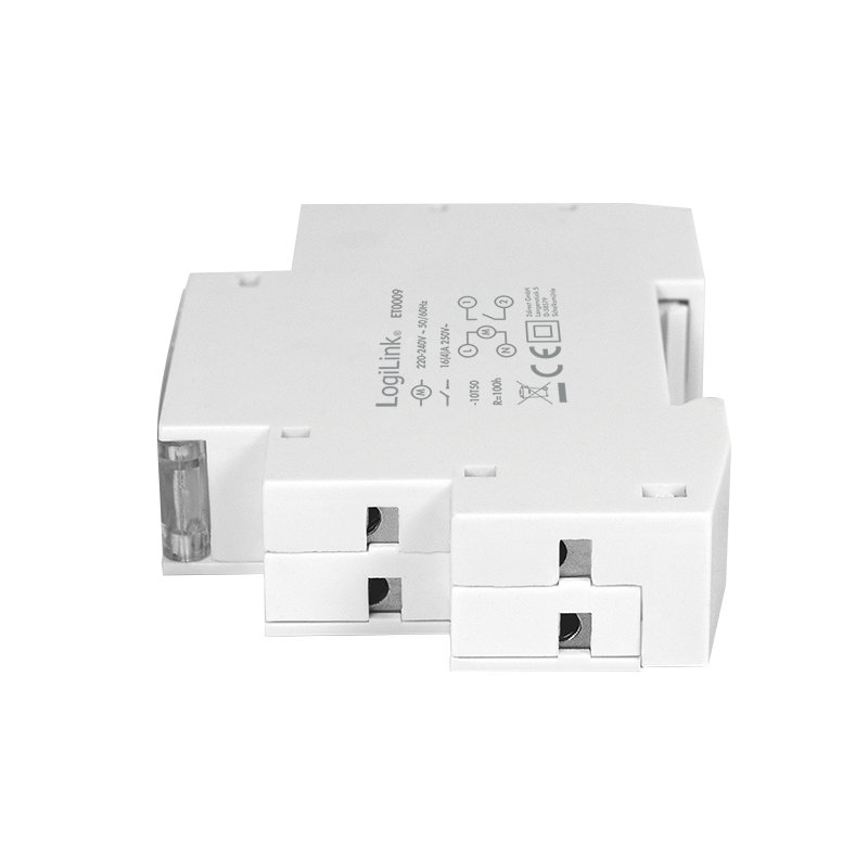 LogiLink ET0009 minuteur électrique Blanc Programmateur journalier/hebdomadaire
