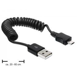 Delock compatible USB-Kabel - USB bis Micro-USB Typ B - 60 cm