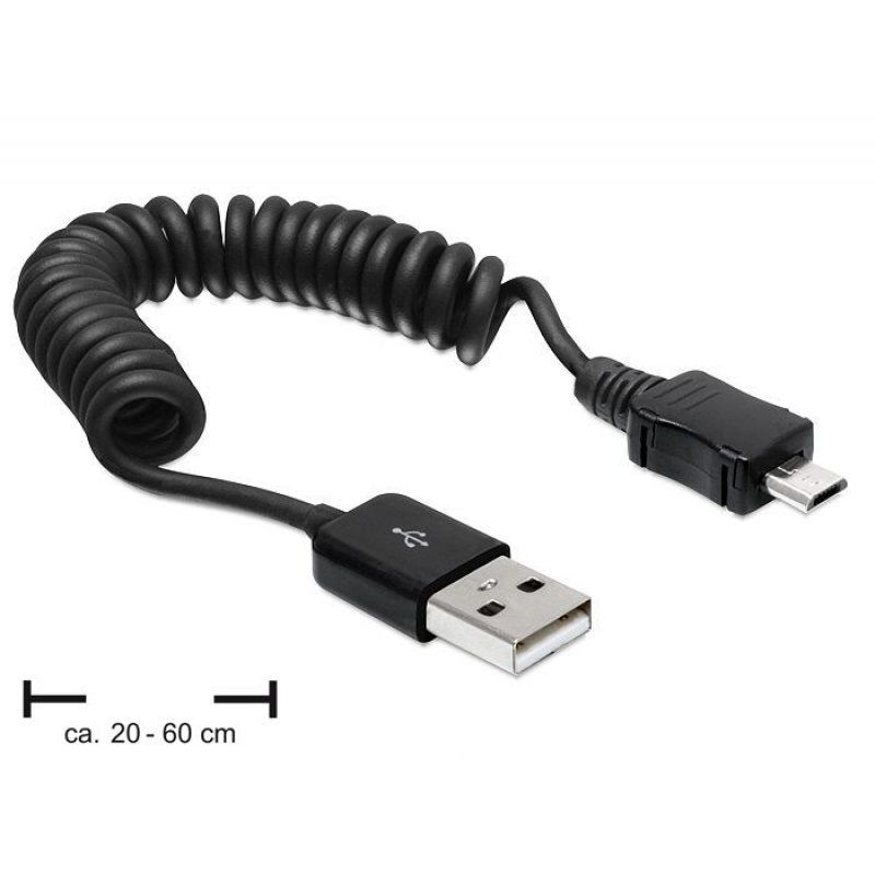 Delock compatible USB-Kabel - USB bis Micro-USB Typ B - 60 cm