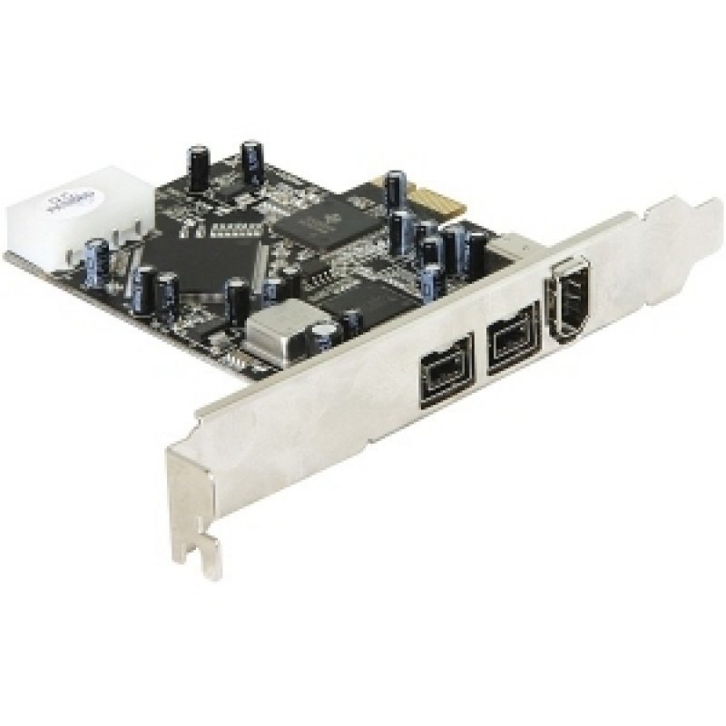 DeLOCK PCI Express card FireWire A / B carte et adaptateur d'interfaces