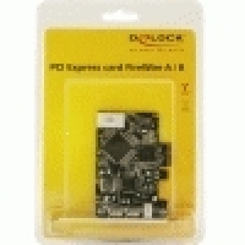 Delock compatible PCI Express card FireWire A / B - Videoaufnahmeadapter - PCIe