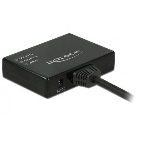 DeLOCK 87700 répartiteur vidéo HDMI 2x HDMI