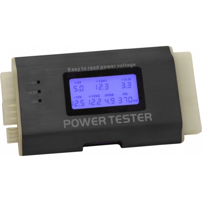Delock compatible Power Tester ATX-Stromversorgungstester