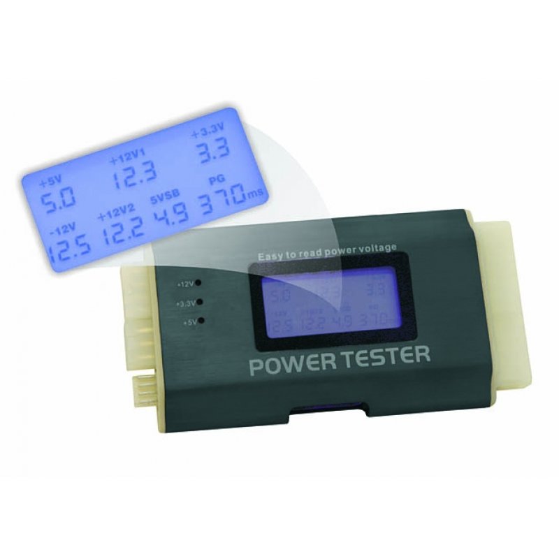 DeLOCK 18159 battery tester Black/White