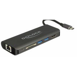 Delock compatible - Dockingstation - USB-C 3.1 - HDMI - GigE