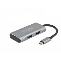 Delock compatible - Hub - 4 Anschlüsse