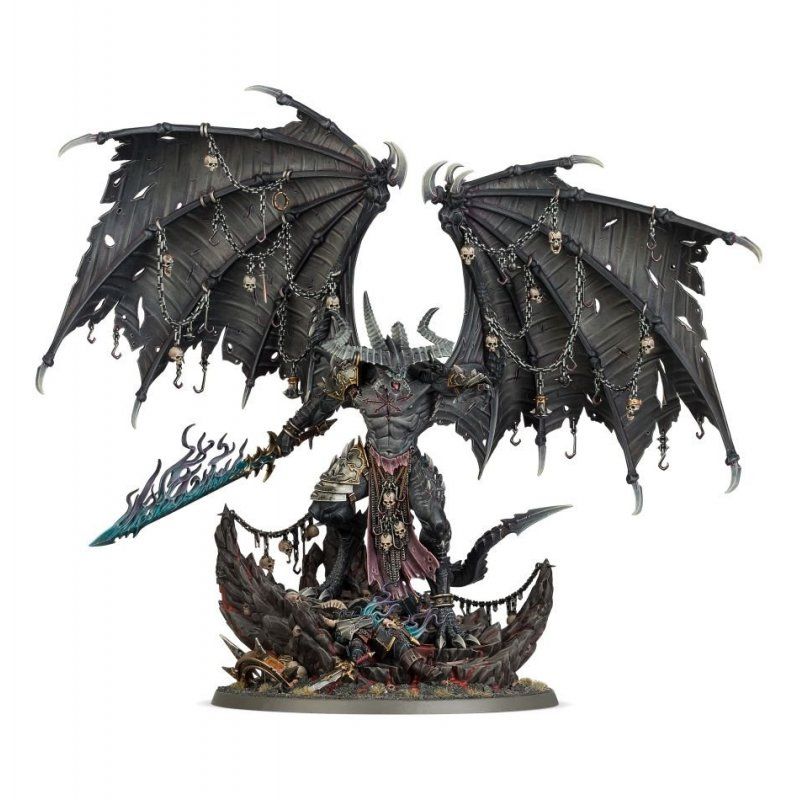 Games Workshop Warhammer AoS & 40k - Chaos Daemons, Be'lakor, The Dark Master 99129915058 Noir