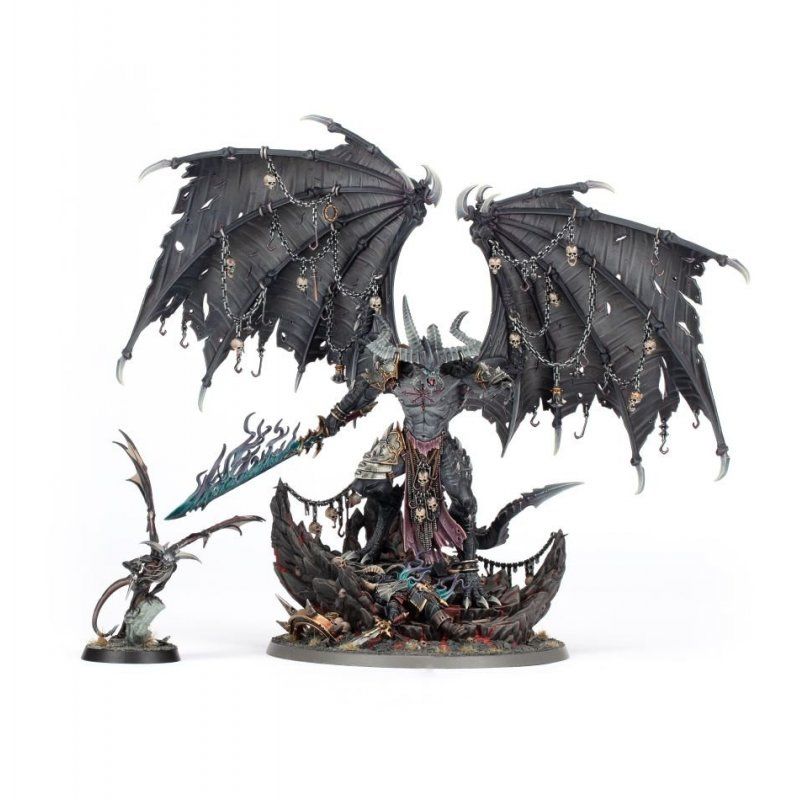Games Workshop Warhammer AoS & 40k - Chaos Daemons, Be'lakor, The Dark Master 99129915058 Noir